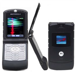 Razr V3 Black Cell Phone